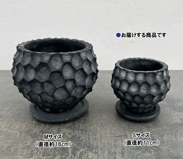 ガイヤボウル：グレイS（直径約11cm）・皿付き