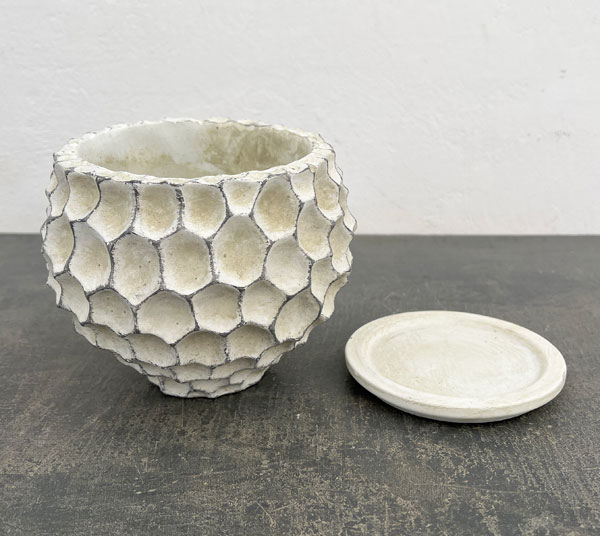 ガイヤボウル：ベージュM（直径約16cm）・皿付き