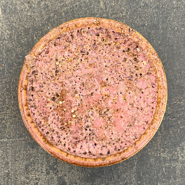 ソル：ポストS　ピンク4624（直径8cm）・皿付