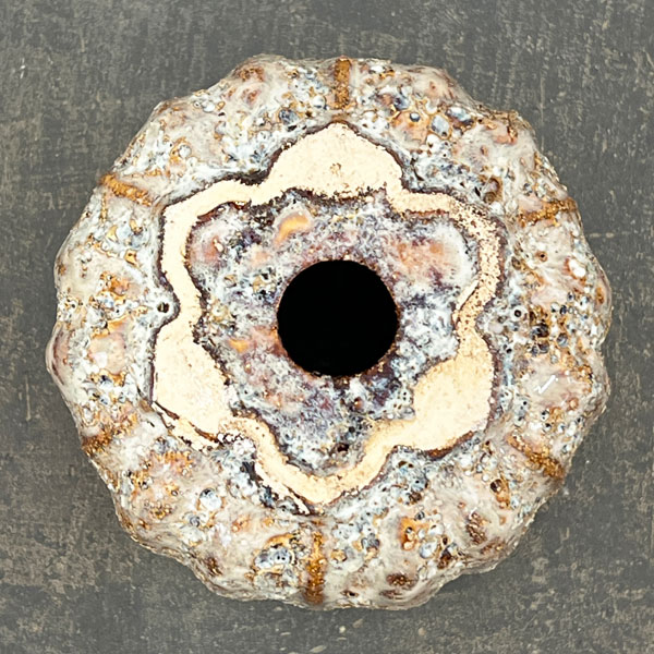 ソル：ポストM　ホワイト4614（直径11cm）・皿付