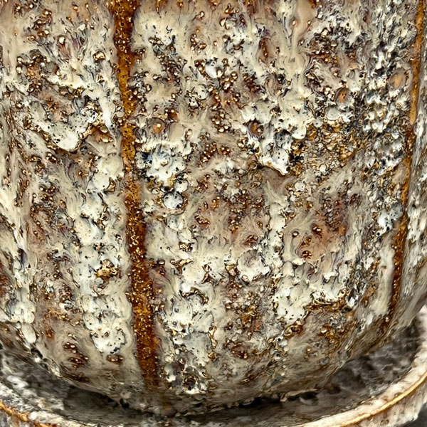 ソル：ポストM　ホワイト4614（直径11cm）・皿付