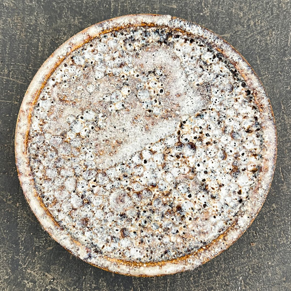 ソル：ポストM　ホワイト4614（直径11cm）・皿付