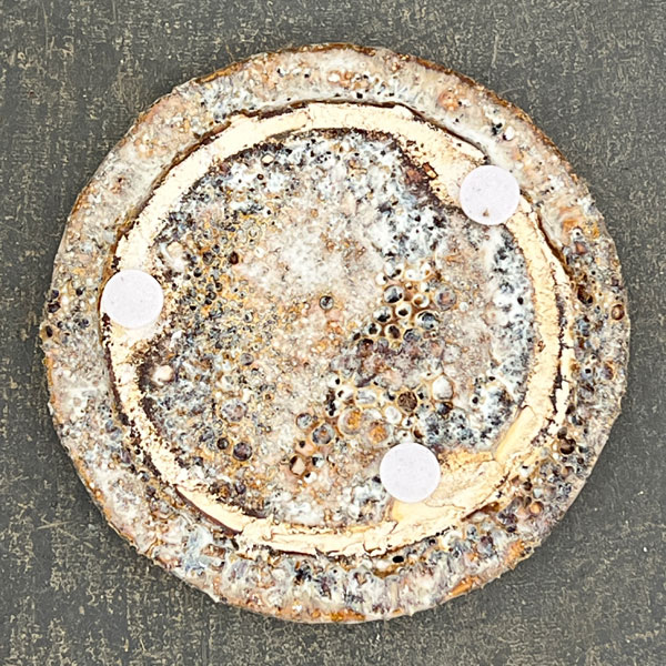 ソル：ポストM　ホワイト4614（直径11cm）・皿付