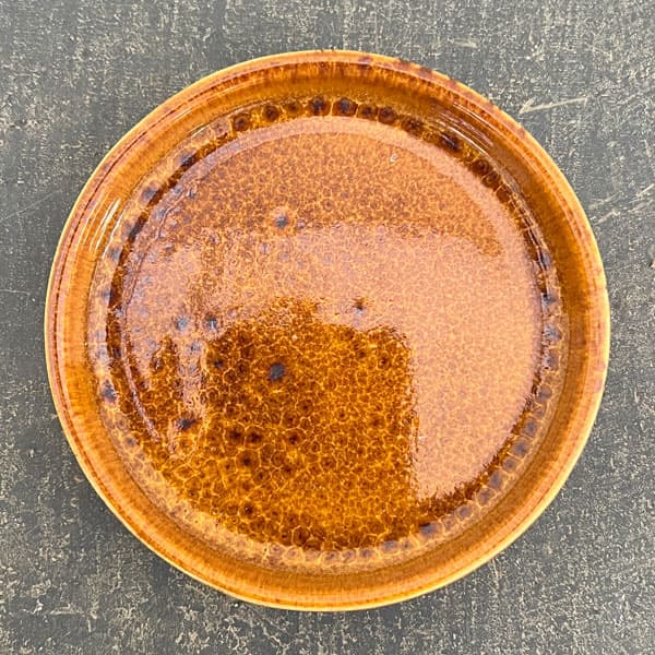 ソル：ベルS　イエロー4561（直径12cm）・皿付