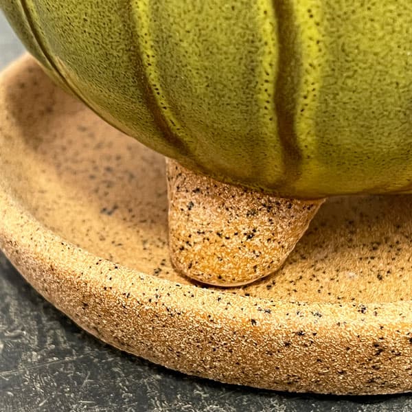 ソル：リップM　イエロー4123（直径15cm）・皿付