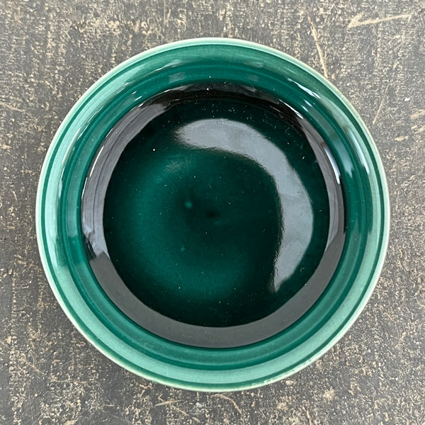 ソル:フロルミニ エメラルド4146(直径7cm)・皿付