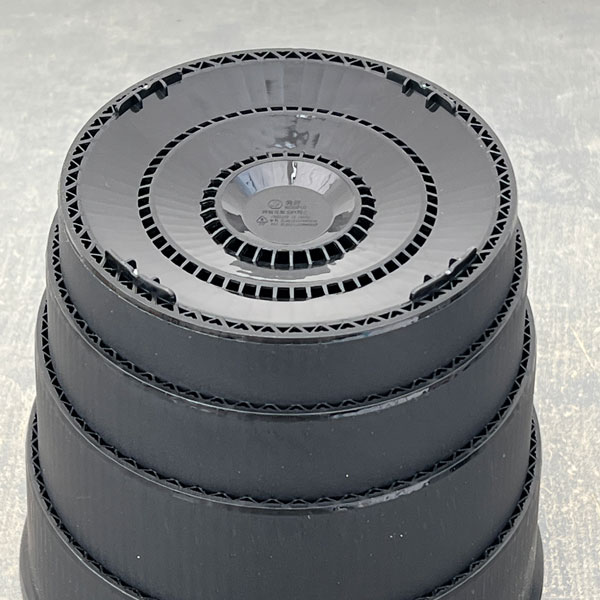 すごい根:メッシュ構造プラバチ 丸型 5.5号