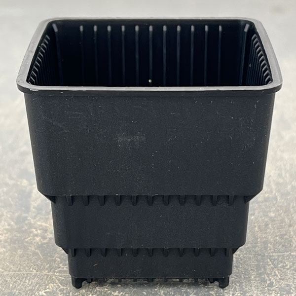 すごい根：メッシュ構造プラバチ　スクエアショート　2号　10個入り