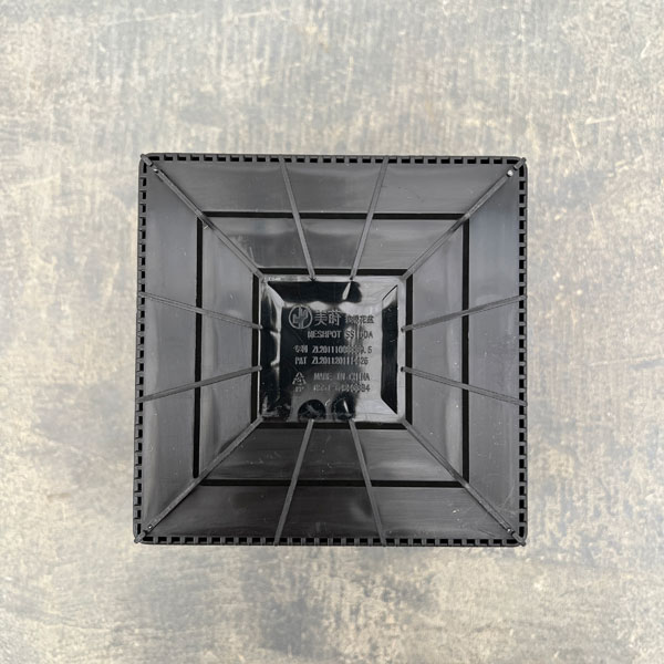 すごい根：メッシュ構造プラバチ　スクエアショート　5号