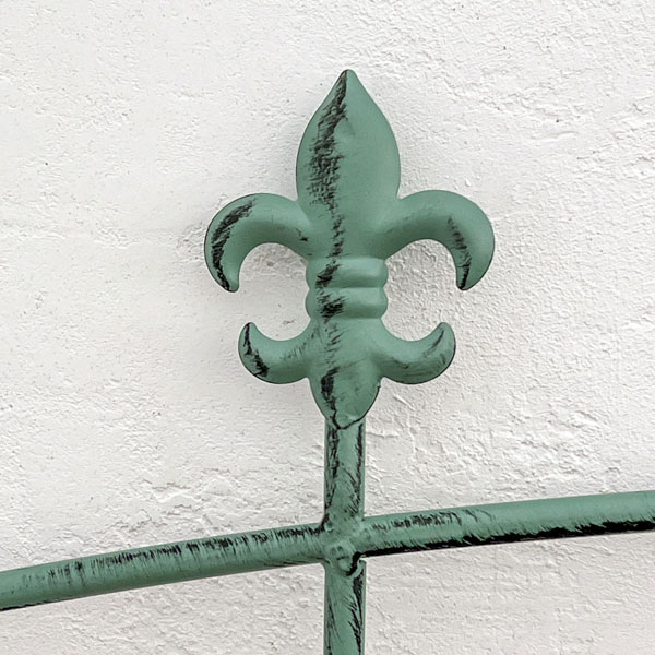 FPLアイアンオーナメントPL08-3982 アンティークグリーン（高さ150cm、幅63cm）