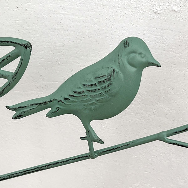 FPLアイアンオーナメントPL08-3982 アンティークグリーン（高さ150cm、幅63cm）