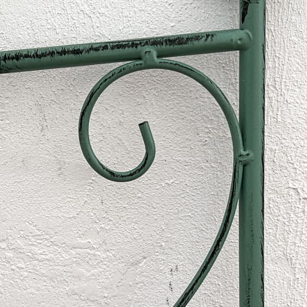 FPLアイアンオーナメントPL08-3982 アンティークグリーン（高さ150cm、幅63cm）