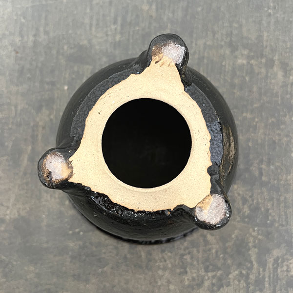 RAKU プランター K-105（直径約14cm）・受け皿付き