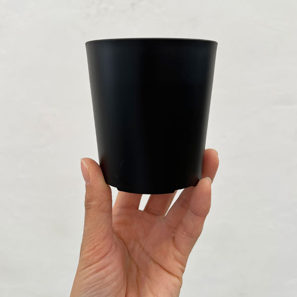 マセタ:プラスチックポット ベーシックロング サイズ3(外径7.8×高さ8.3cm)