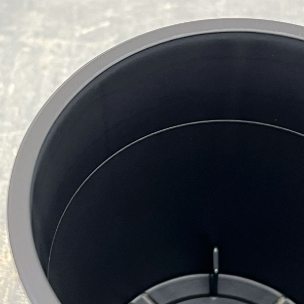 マセタ:プラスチックポット ベーシックロング サイズ4(外径8.8×高さ9.9cm)