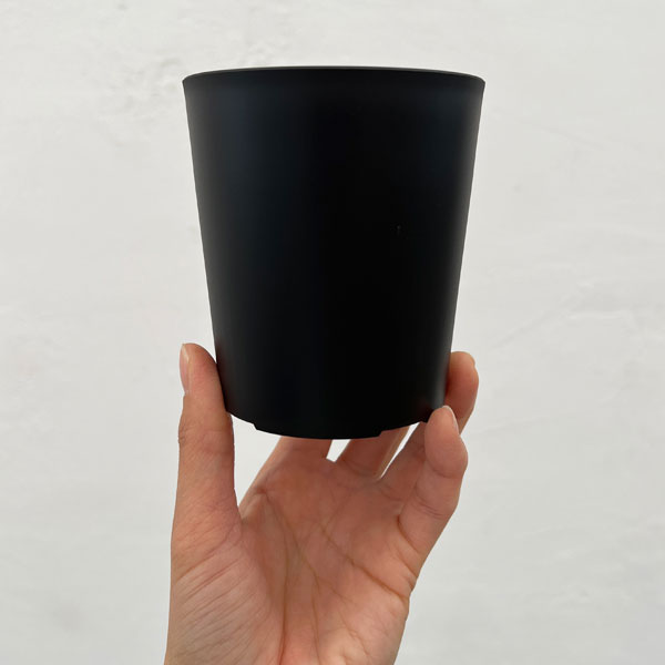 マセタ:プラスチックポット ベーシックロング サイズ4(外径8.8×高さ9.9cm)