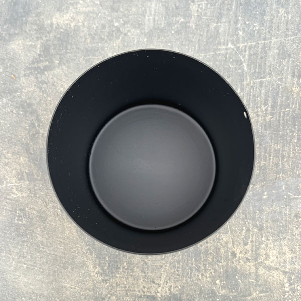 ミーア 22KK（ブラック・直径11cm）23112（底穴なし）