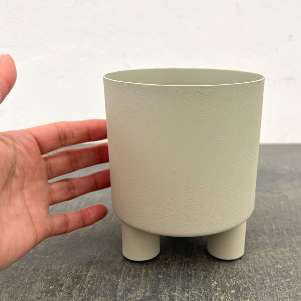 オウティ 12W・ホワイト（直径10cm）33001（底穴なし）