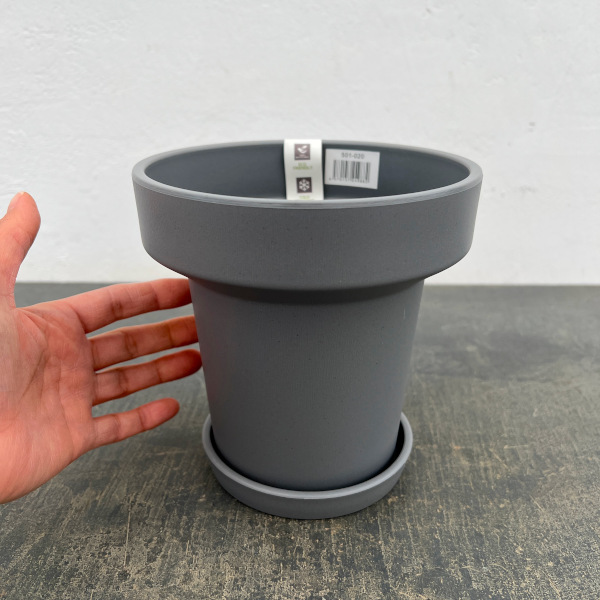 レガロリムグレイM（直径15cm 内径9.5cm ）・受け皿付き