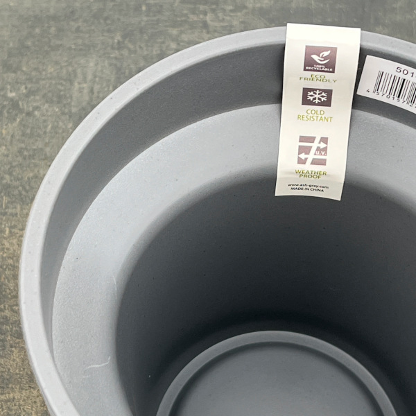 レガロリムグレイM（直径15cm 内径9.5cm ）・受け皿付き