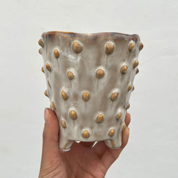 バンプホワイトS（直径11.5cm 高さ12.5cm）