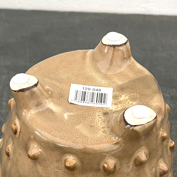 バンプブラウンM（直径14cm 高さ14.5cm）