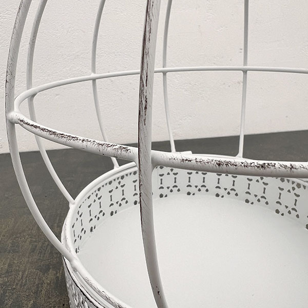 ドームケージ ホワイト(底部20cm、高さ32.5cm)ABK04-30