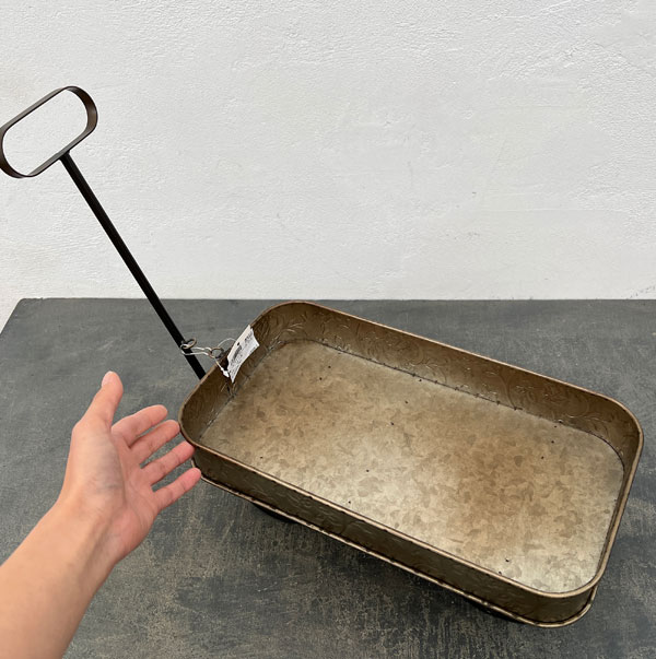 ノルディックリーフ ワゴントレイ ローズ（FJGG2666）