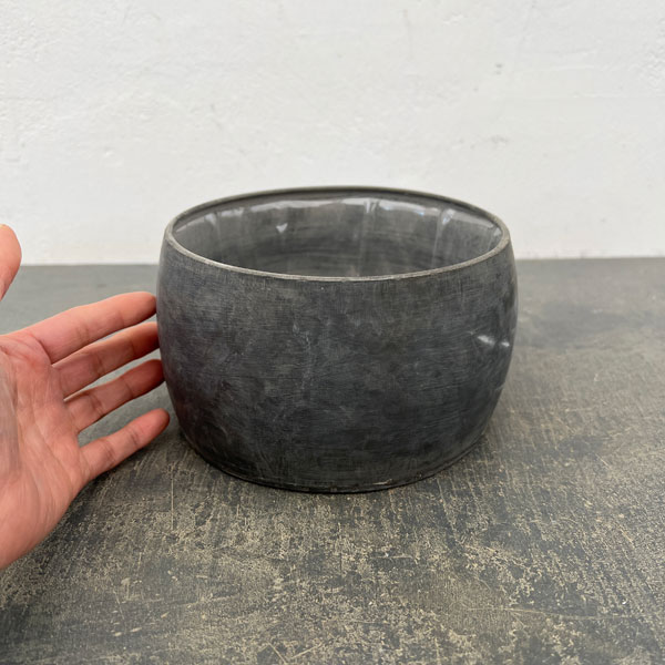 ブリキプランター ラウンド XSサイズ（BAGP1001XS）