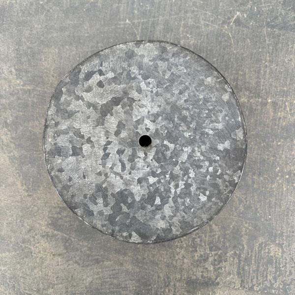 ブリキプランター ラウンド XSサイズ（BAGP1001XS）