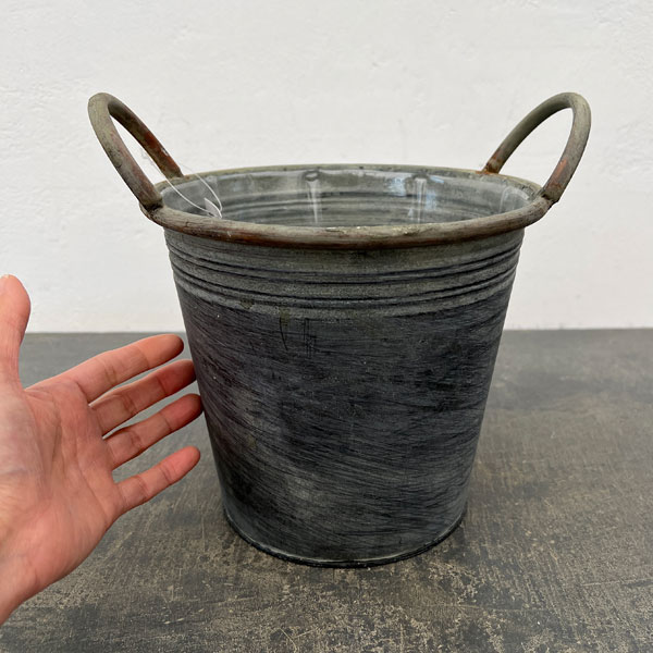 ブリキハンドルポット XLサイズ（BAGP1003XL）