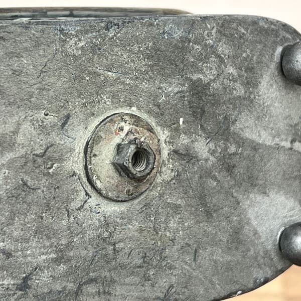 ブリキガーデンピック：バードB（幅18、奥行7.5、高さ51cm）（BAGG1002）