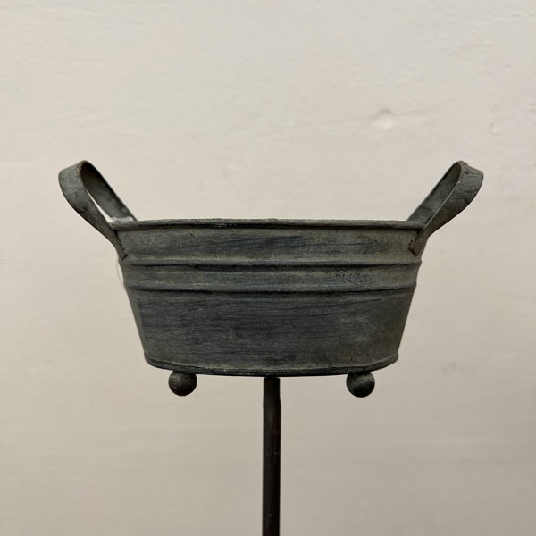 ブリキガーデンピック オーバルポット(長さ63.5cm)(BAGG1003)