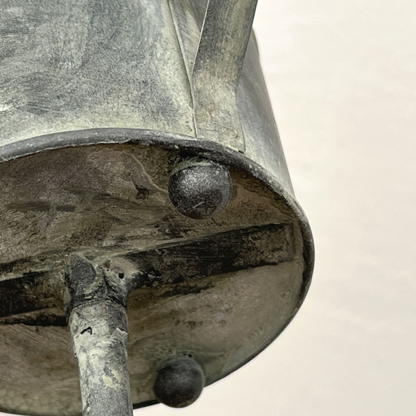 ブリキガーデンピック：ジョーロポット（直径8、高さ57.5cm）（BAGG1004）