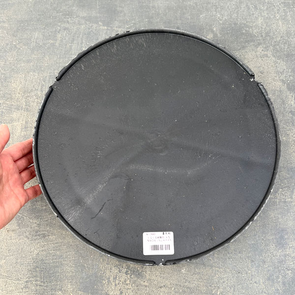 盆栽道具（日本製）：くるくる盆栽台 丸型　直径約30cm（2480）