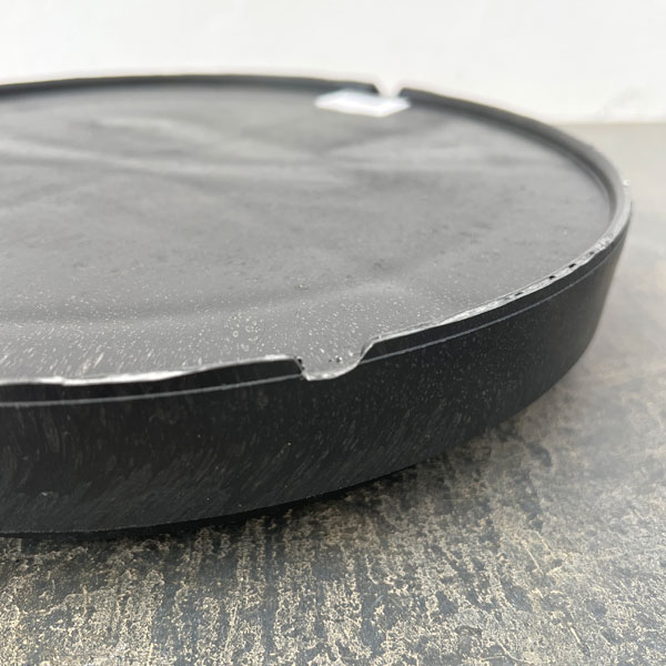 盆栽道具（日本製）：くるくる盆栽台 丸型　直径約30cm（2480）