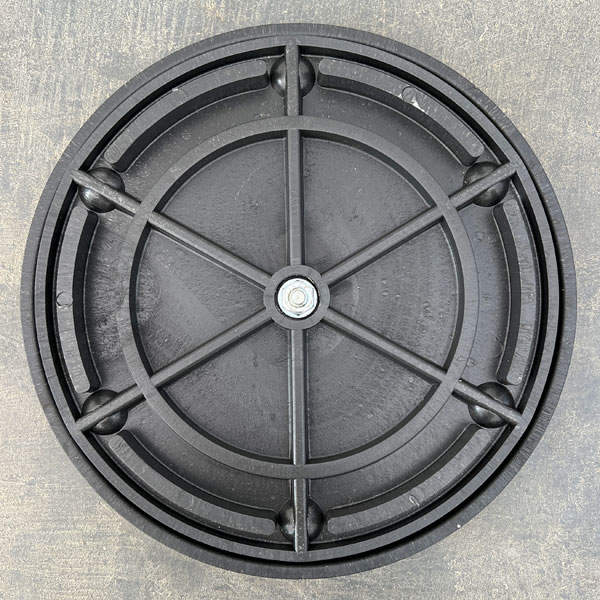 盆栽道具（日本製）：くるくる盆栽台 丸型　直径約30cm（2480）