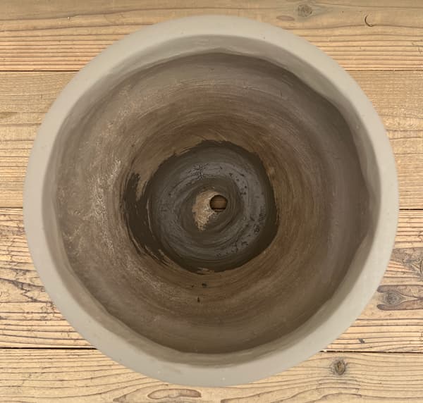 フラップ プランター26/31 M ブラウン（直径26.5cm、高さ34cm）