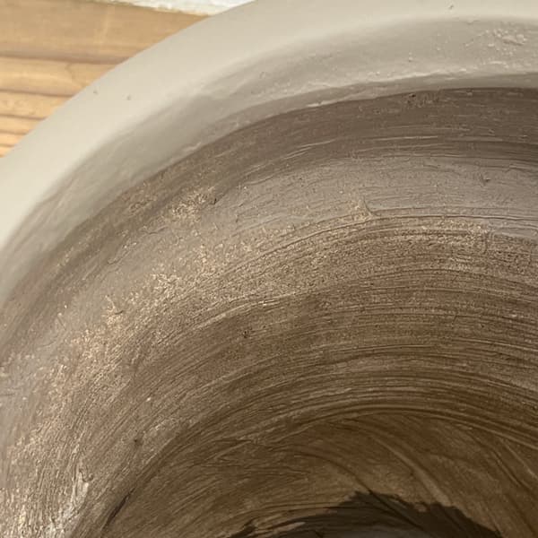 フラップ プランター26/31 M ブラウン（直径26.5cm、高さ34cm）