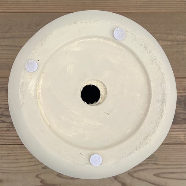 フラップ プランター26/31 L アイボリー(直径31cm、高さ41cm)