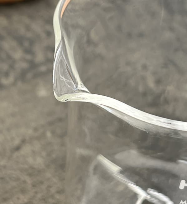 HARIO ビーカーの穴あき鉢 200ml 鉢皿付き(適応号数2~2.5号、直径67cm、高さ90cm)