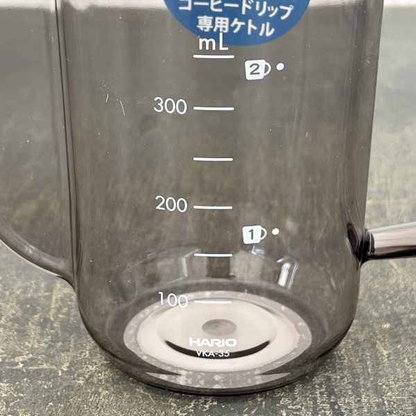 HARIO V60ドリップケトル・エアー 350ml (幅17.7cm、奥行7.8cm、高さ12.8cm）