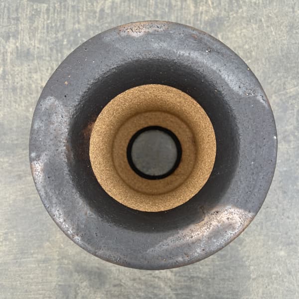 信楽焼き：万山オモト 5号（直径約15cm）