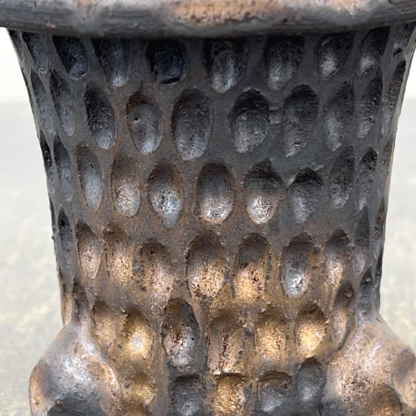 信楽焼き：万山オモト 4号（直径約12cm）