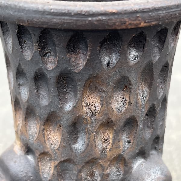 信楽焼き：万山オモト 3号（直径約8cm）