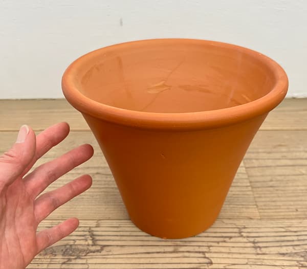トール型ローズポット Mサイズ（直径21＆#10005;高さ17cm）