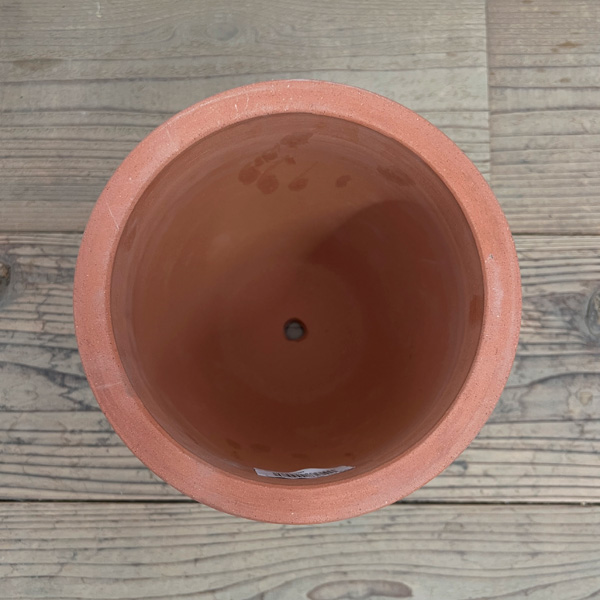 テラコッタ：ベトナムテラコッタ　白 Lサイズ（直径35＆#10005;高さ35cm）