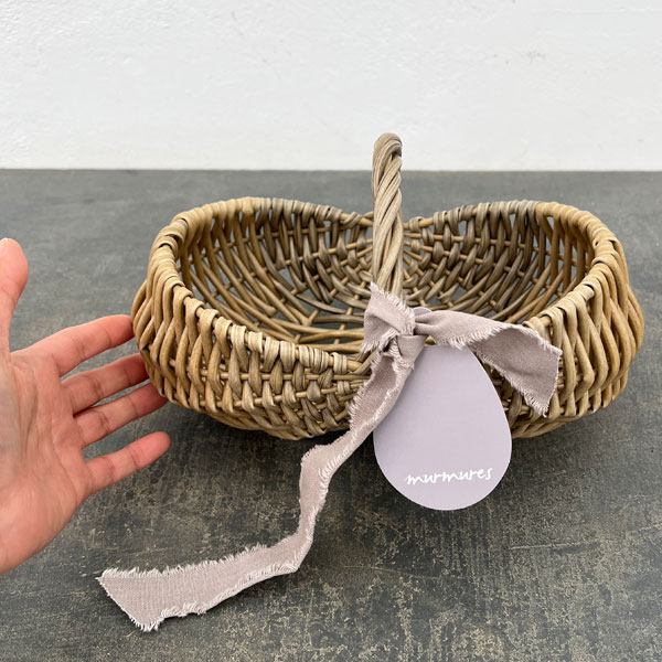 トリノ手篭S(幅22cm・奥行14cm)XM-008S