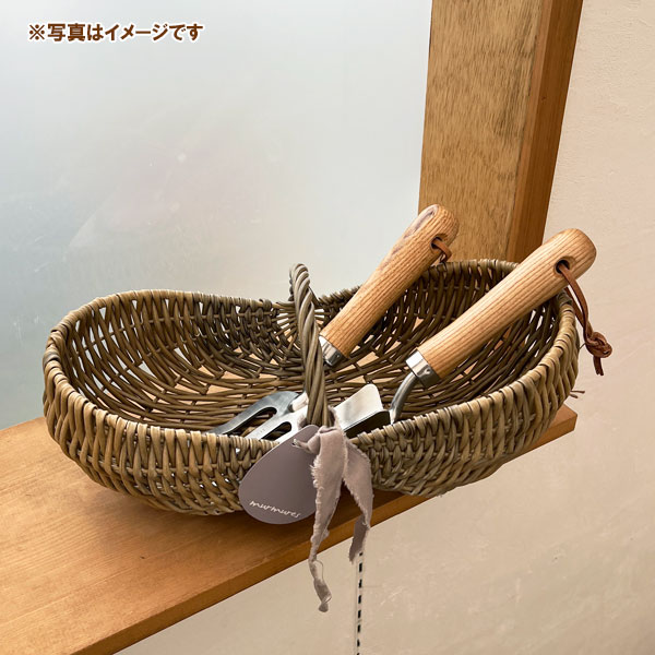 トリノ手篭L（幅37cm・奥行18cm）XM-008L