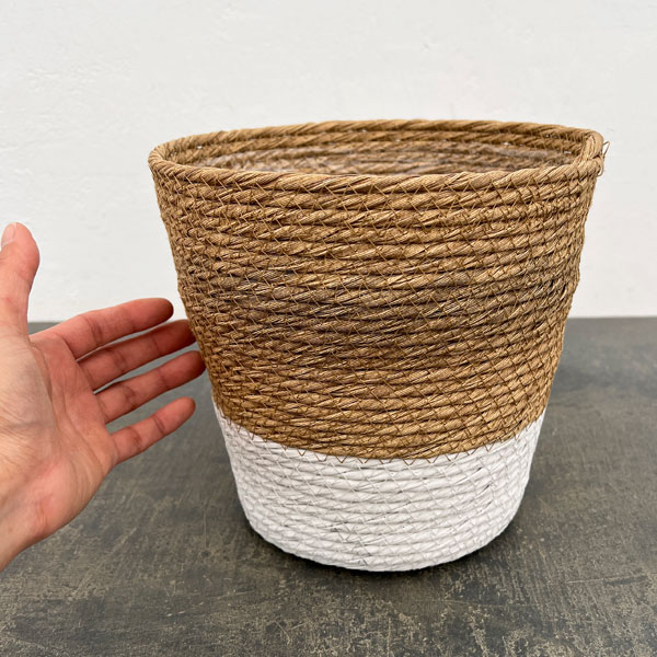 アルルラウンド:茶白S(直径約20cm)YF-002SBW